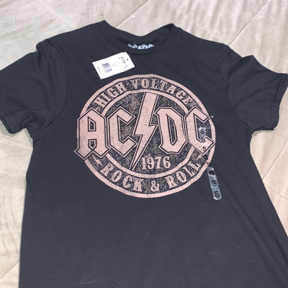 AC/DC Tops - Small AC/DC tee
